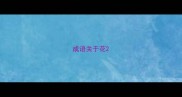 成语关于花