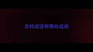 含枪成语有哪些成语