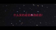 什么笑的成语成语成语