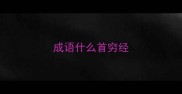 成语什么首穷经
