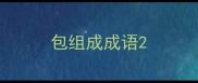 包组成成语