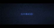 白月猜成语
