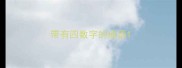 带有四数字的成语