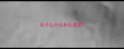 比什么什么什么成语