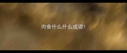 肉食什么什么成语