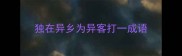 独在异乡为异客打一成语