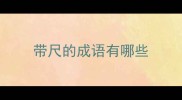 带尺的成语有哪些