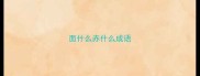 面什么赤什么成语