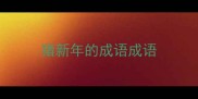 猪新年的成语成语