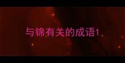 与锦有关的成语