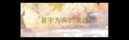首字为南的成语