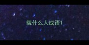 貌什么人成语