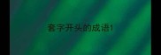 套字开头的成语