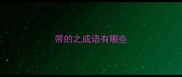 带的之成语有哪些
