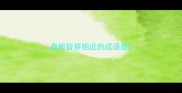 盘板皆穿相近的成语是