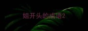 姐开头的成语