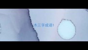 木三字成语