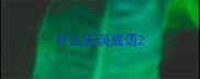 什么无误成语