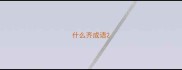 什么齐成语