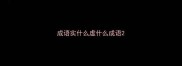 成语实什么虚什么成语