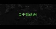 关于想成语