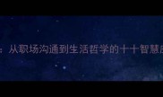 十全十美从职场沟通到生活哲学的十十智慧应用指南