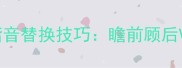 成语接龙谐音替换技巧瞻前顾后VS踌躇满志