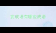 妄成语有哪些成语