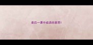 最后一课中成语的意思
