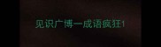 见识广博一成语疯狂