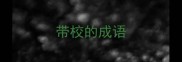 带校的成语