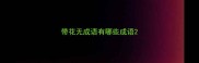 带花无成语有哪些成语