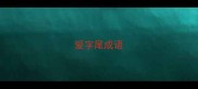 爱字尾成语