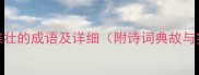 20个豪迈雄壮的成语及详细附诗词典故与实用场景