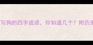 盘点10个最经典描写狗的四字成语你知道几个附历史典故与使用场景
