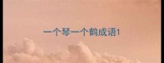 一个琴一个鹤成语