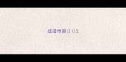 成语申奥