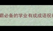 毕业季必存10个学霸必备的学业有成成语祝福附赠万能使用场景
