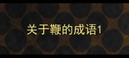 关于鞭的成语