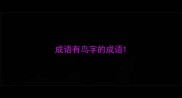 成语有鸟字的成语
