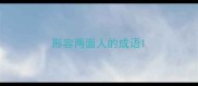 形容两面人的成语