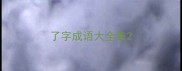 了字成语大全集