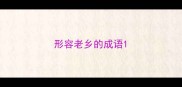形容老乡的成语