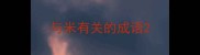 与米有关的成语