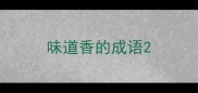 味道香的成语