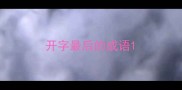 开字最后的成语