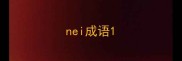 nei成语