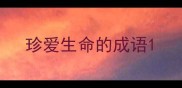 珍爱生命的成语