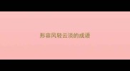 形容风轻云淡的成语