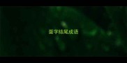蛋字结尾成语